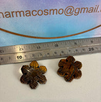 Tigers Eye Snowflakes