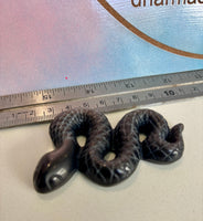 Silver Sheen Obsidian Snake