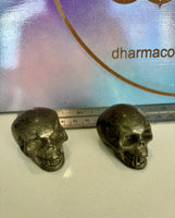Pyrite Skull