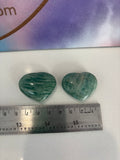 Amazonite Hearts